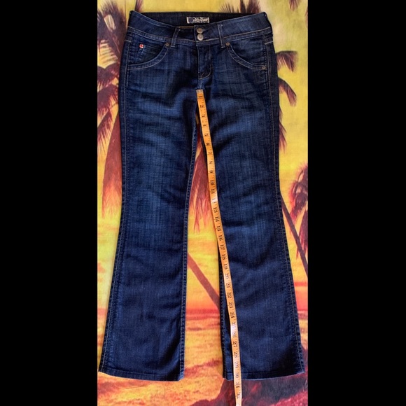 HUDSON Bootcut  Jeans Dark Wash Blue Size 26 - Picture 3 of 12